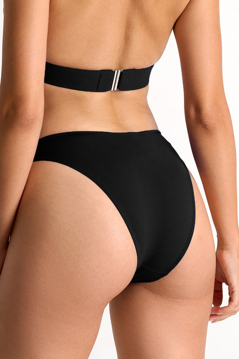 Shan Intemporel Timess Brazilian bikini bottom with frayed detail